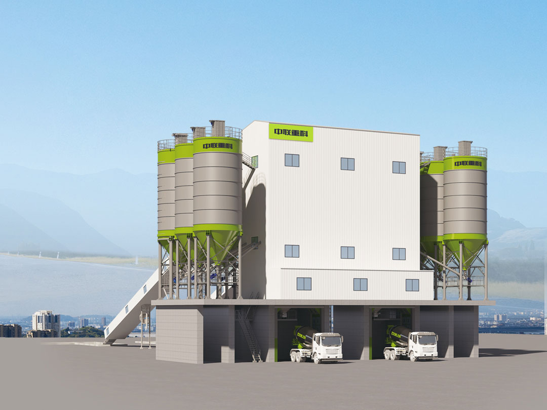 ZOOMLION  HLS300E Commercial mixing plant